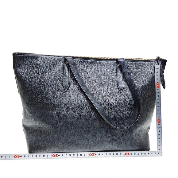 JIMMY CHOO Tote Bag Black Leather - Picture 3 of 10